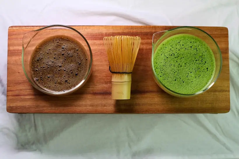 Wann trinkt man Matcha und wann Hojicha?