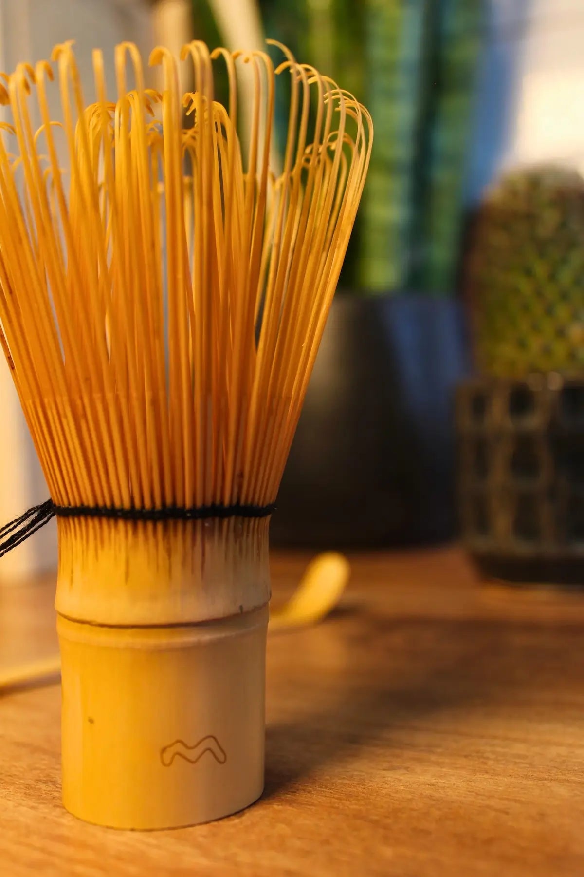 Matcha Besen und Löffel